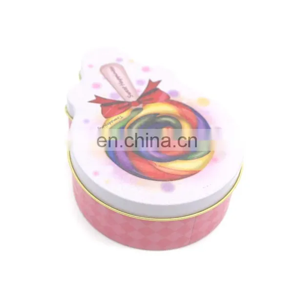 Custom Candy Shape Small Sweet Metal Tinplate Case photo-2