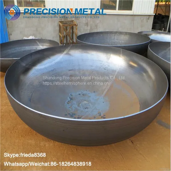 ASME Standard SS316L Material Pipe End Cap Customized Dished Head photo-3
