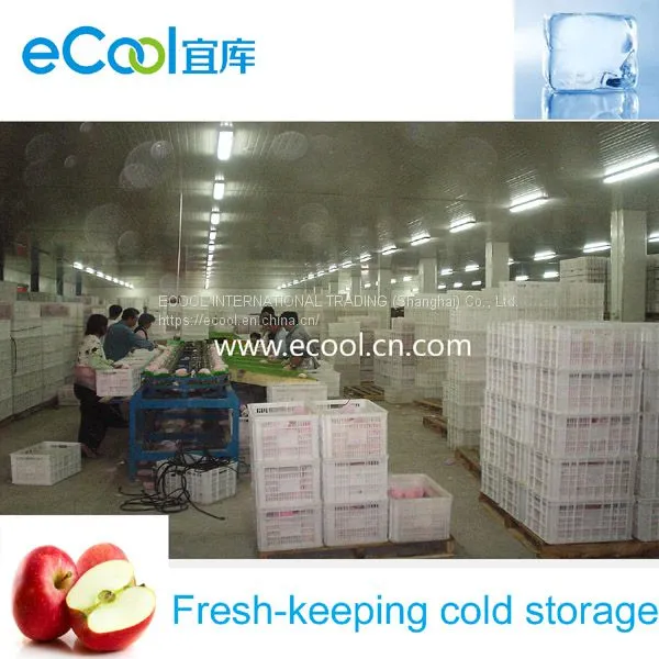 Apple Cold Storage with Processing Area and Air Control Rooms