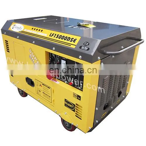 10KVA 12KVA 220 V Air-cooled Three Phase Silent Diesel Generator For Sale photo-3