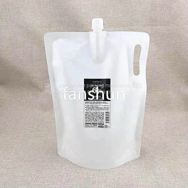 500ml Hair Dye Nozzle Packaging Bag Studio Paint Liquid Electric Hair Conditioner Milk White Handbag