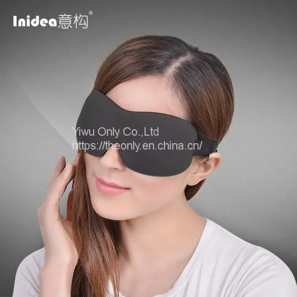 Sleep Mask 3D Contoured 100% Blackout Eye Mask for Sleeping with Adjustable Strap