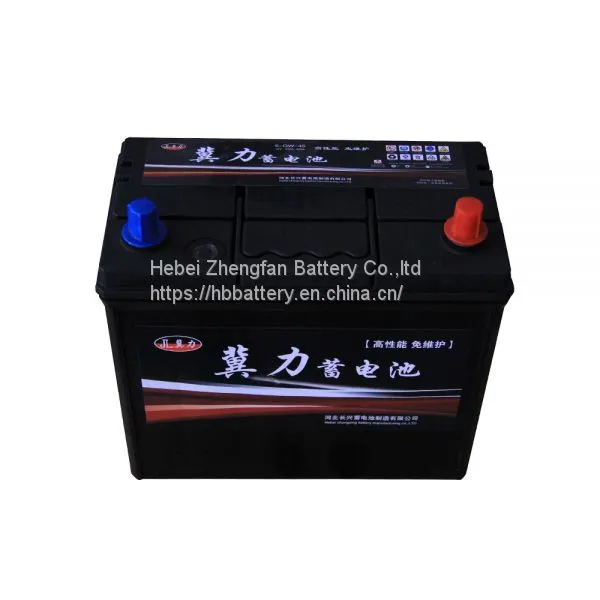 zhengfan батарея 95D31 свинно-кислотная MF автомобильная батарея