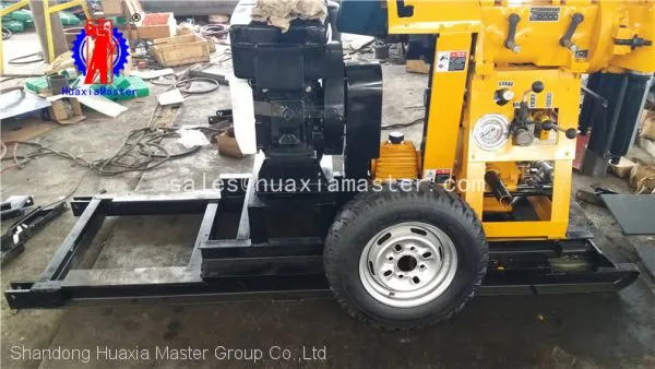 Huaxiamaster XYX-130 Wheeled Hydraulic Core Drilling Rig for Sale photo-2