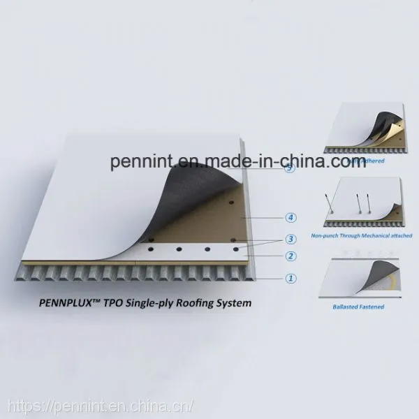 High Elastic TPO Waterproofing Membrane Roofing Sheets Basement Material Hot Sale photo-5