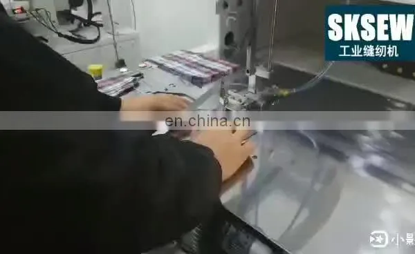 High Quality Shirt Sleeve Placket Attaching Setter Industrial Sewing Machine