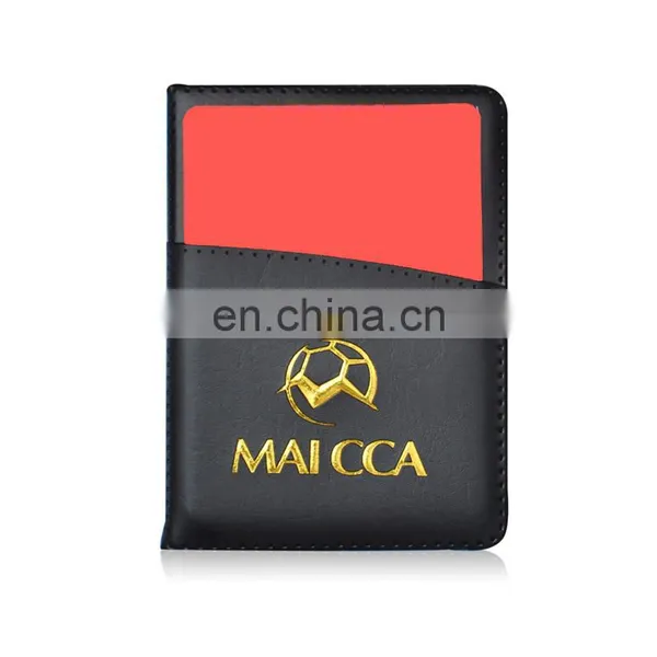 High Performance Includes a Yellow Card and a Red Card Sports Soccer Training Warning Card