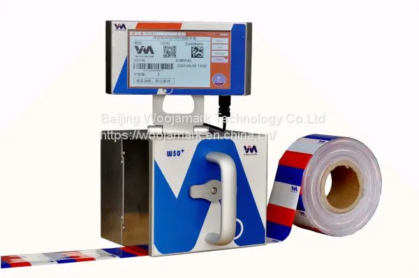 53mm printhead thermal transfer overprinter TTO Printer for coding machine