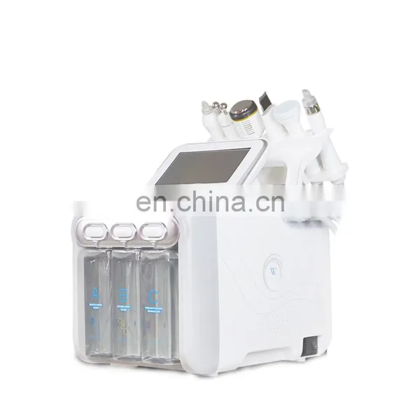 6 In 1 Hydra Aqua Dermabrasion Facial Peel Small Bubble Beauty Machine Deep Cleansing Skin Rejuvenation photo-3