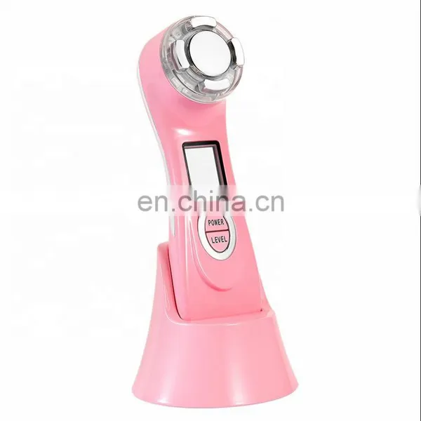 Multifunction Color Photon RF Vibration EMS Massage Cleaning Instrument Electronic Beauty Instrument photo-5