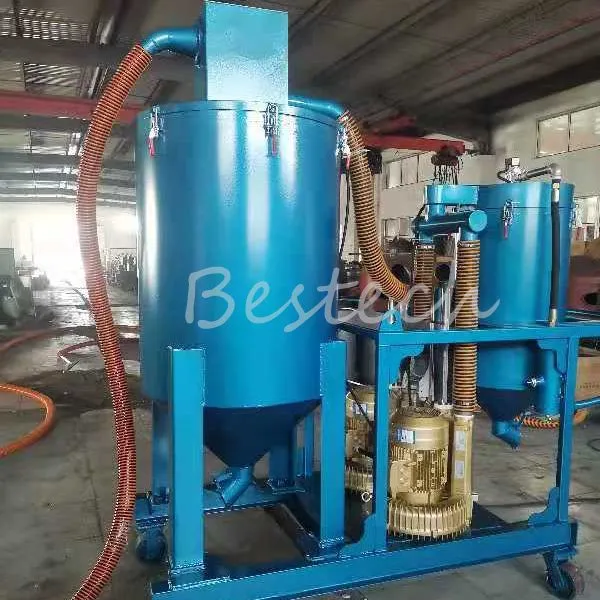 Steel Grit Vacuum Suction Machine for Sand Blasting Room photo-2