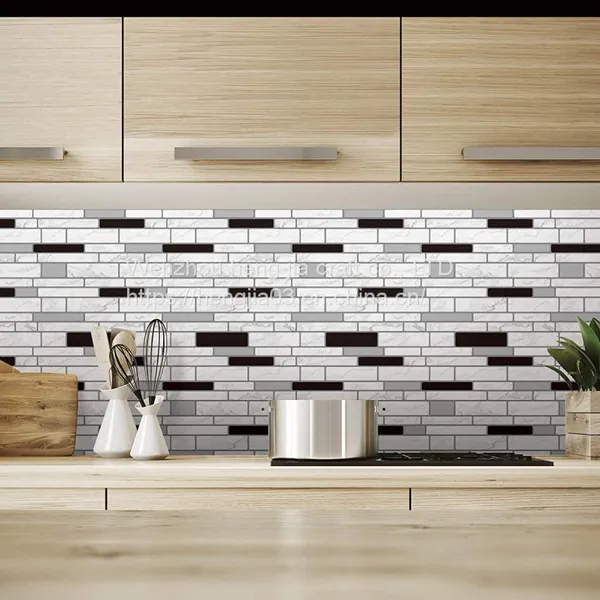 10 the Ceramic Tile Splash Plate, Strip or Vinyl 3 d Adhesive Sticker is Suitable for Ceramic Tile, Marble Mesa of Kitchen, Bathroom, 77 photo-4