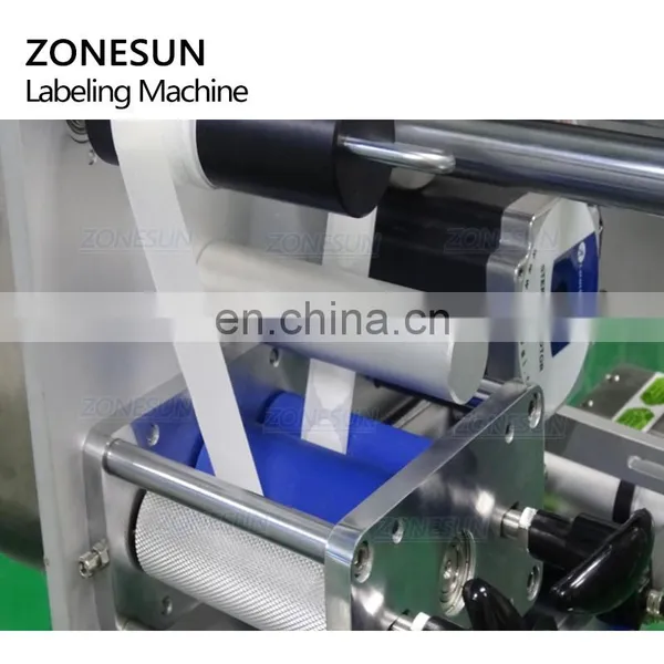 ZONESUN ZS-TB853 Sticker Table Automatic Flat Labeling Machine For Book Plate Carton Box photo-2