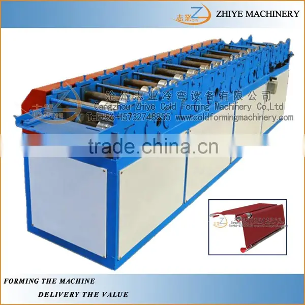 Colored Steel Roller Shuttering Door Roll Forming Machine/rolling Slats Cold Making Line photo-2