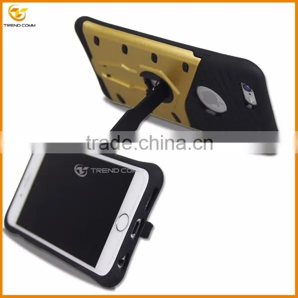 for Iphone 6 Plus 360 Degrees Stand Hard Back Cover Case photo-4
