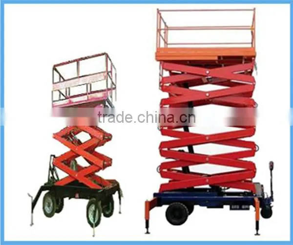 New Product in Market Scissor Mobile Hydraulic Raising Lift Platform photo-2