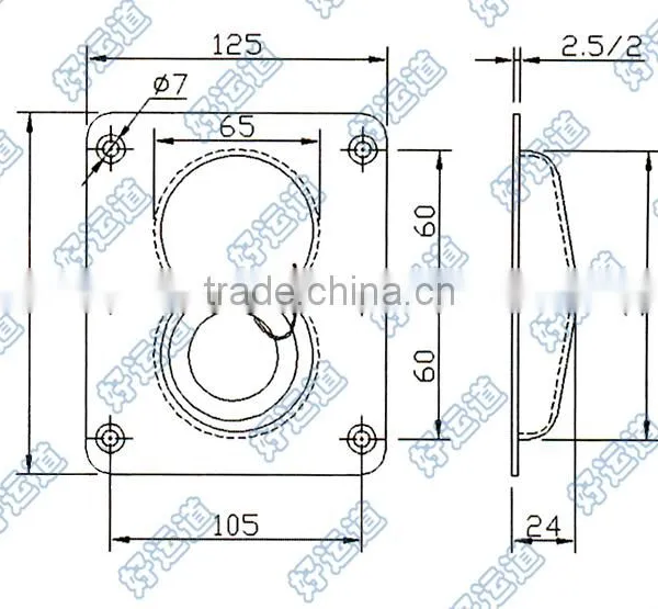 04403 Cargo Tie Down Lashing Ring photo-2