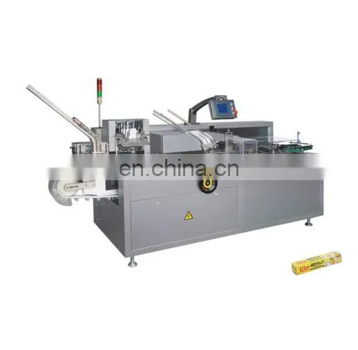 Fully Automatic Vertical Packing Cartoning Machine for Cosmetic Perfume Vials Soap Carton Box Packaging Machine photo-3