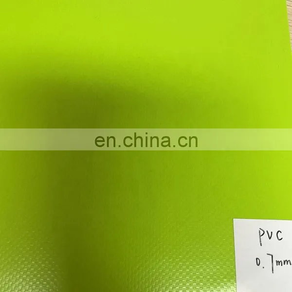 High Quality Green Coated Waterproof PVC Tarpaulin Inflatable Fishing Boat Fabric photo-4