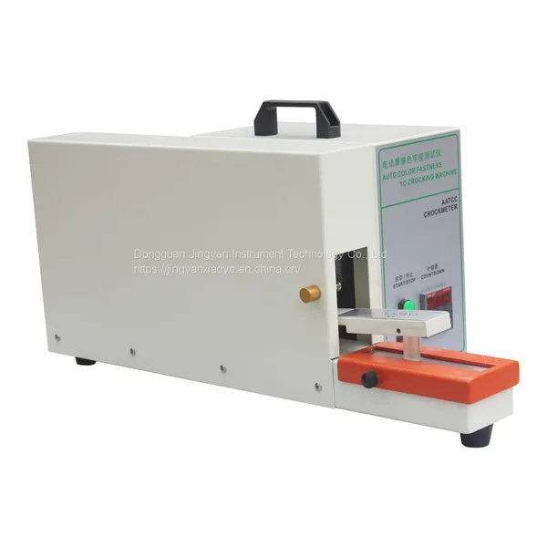 High Quality Fabric Dyeing Color Fastness Rubbing Testing Machine Electric Friction Decolorization Test Machine photo-2