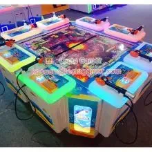 Guangdong Zhongshan Taile Amusement Indoor and Outdoor Amusement Equipment Video Game Carnival Amusement Machine Fishing Machine Master Flying Fishing Master 8-person Edition photo-2