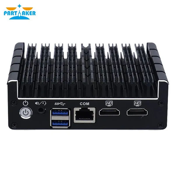 Intel AES-NI J3160 Pfsense Mini Server Nuc Fanless Barebone Firewall Micro Appliance With 4 Gigabit Lan photo-3