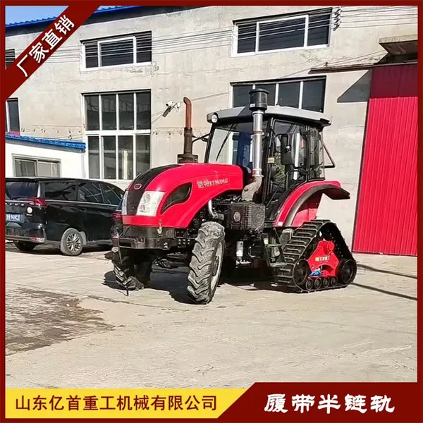 Retrofitting Triangular Track Chassis for Agricultural Tractors, Stable and Reliable in Muddy Terrain photo-5