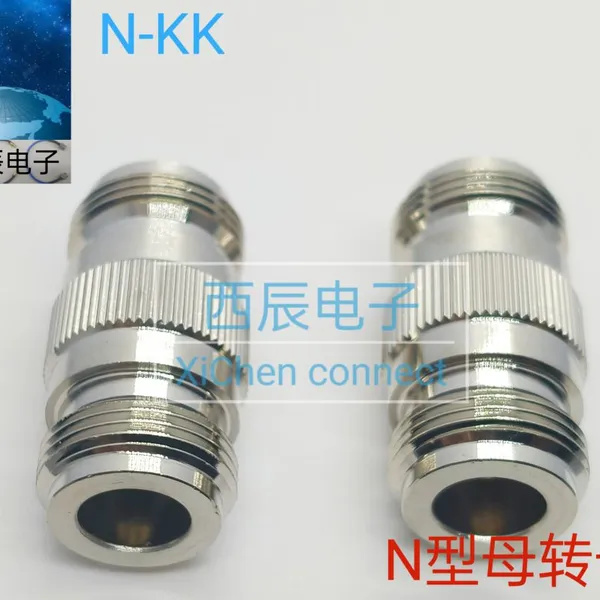 RF Coaxial Connector N Female Head to Female Head photo-4