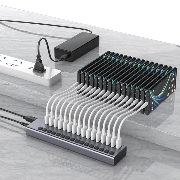 16-port USB3.0 HUB USB-B to USB-A Hub photo-4