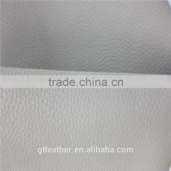 Pu Coating Cow Split Leather Barton Print Pattern photo-5