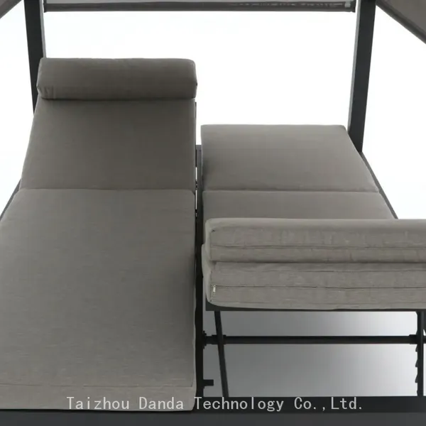 Outdoor/indoor Big Size Multi Function Aluminum Daybed Sun Lounger Pergola photo-2
