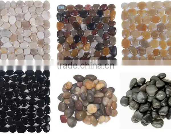 Direct Factory Price Decorative Wash Flooring White Pebble Stone for Garden photo-3