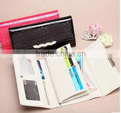 2016 New Heart Printing Lady pu Leather Wallet photo-4