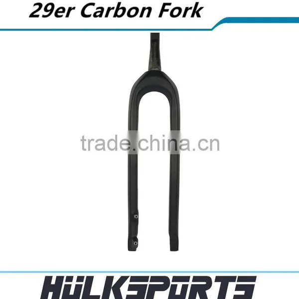 High Quality Mtb Bicycle Front Fork Matt Carbon Mountain Bike Fork 3k/ud 29er Carbon Fork photo-2