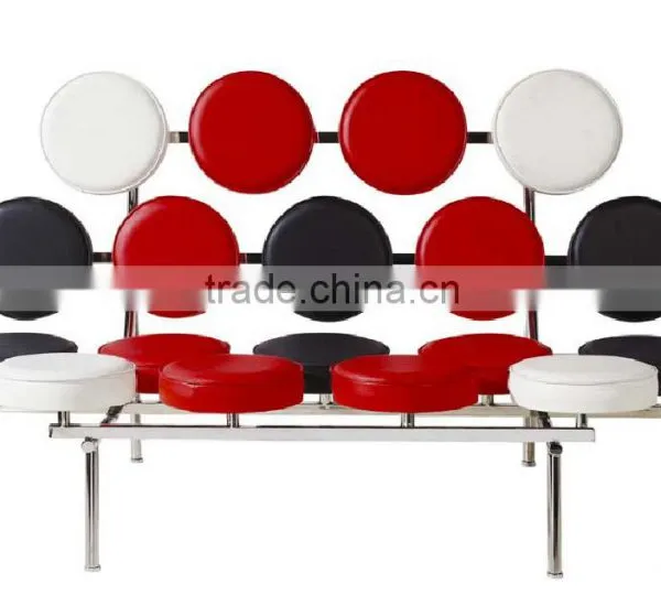 Premium Leather Marshmallow Sofa Chair photo-2