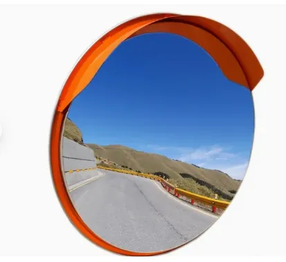 30 45 60 80 100cm Roadway Traffic Safety Stainless Steel Road Convex Mirror photo-4