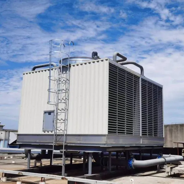 Yunling Fiberglass Cross-flow Cooling Tower for Industrial Circulating Water Cooling in Pharmaceutical and Chemical Plants photo-4