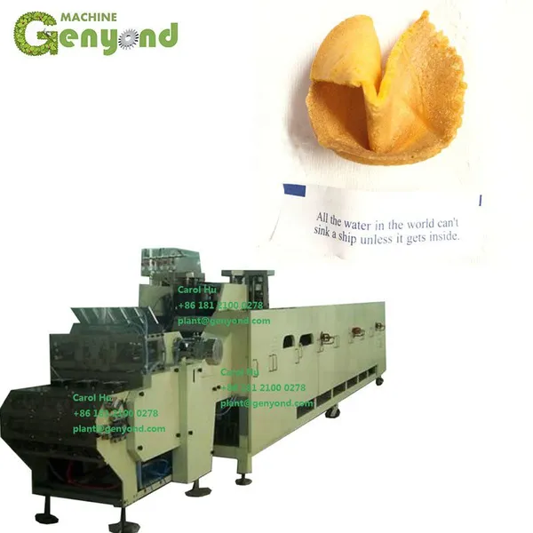 Shanghai Luck Lucky Fortune Biscuit Biscuits Cookies Cookie Making Machine