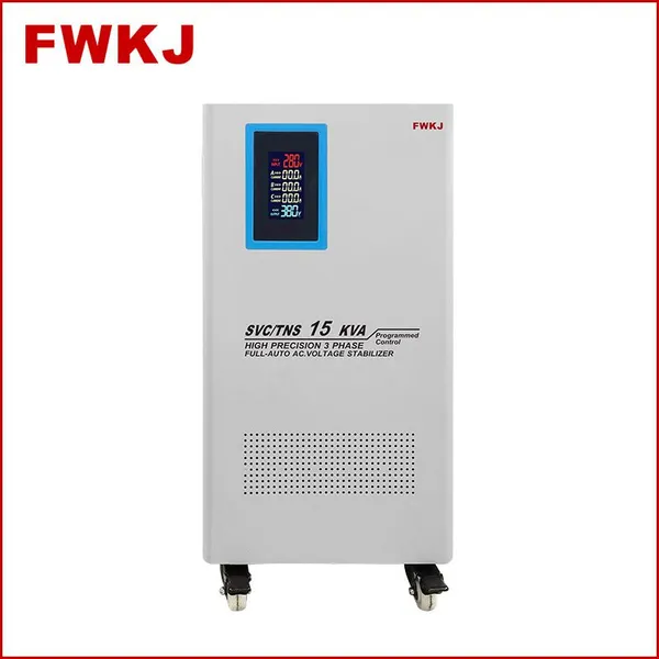 15kVA Industrial Voltage Stabilizer for Textile Mills With Overload Protection