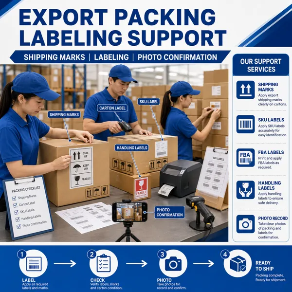China Repacking Carton Replacement and Export Packing Service photo-4