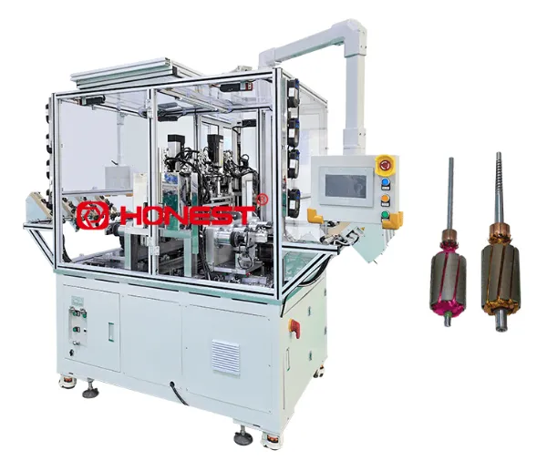 1002A Double Flyer Rotor Winding Machine