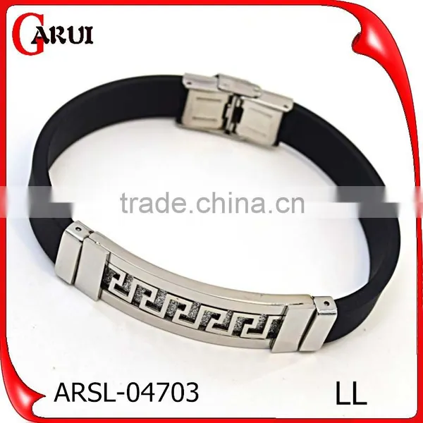 Cheap Custom Silicone Bracelet Rubber Wrist Band Silicone Bracelet photo-3
