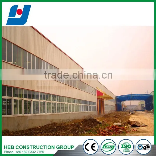 Prefabricated Construction Design Steel Structure Factory Shed photo-2
