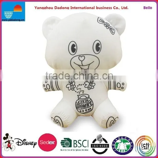 Plush Painting Bear Toy,Painting Bear photo-2