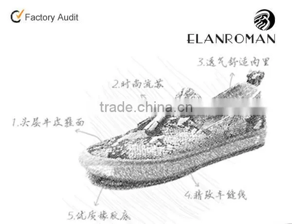 Vintage Casual Fancy Men Loafer Shoes With Python Leather Embossing Shoes photo-4