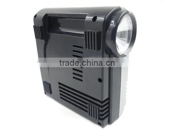 2 In 1 Mini Car Air Compressor With Flashing and Constant photo-2