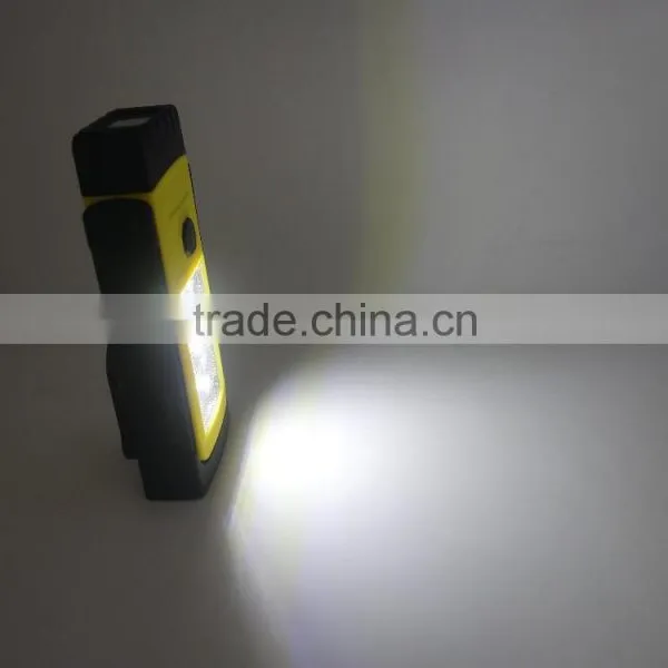 2016 New Design 3SMD+1LED Portable Flashlight Work Light photo-5
