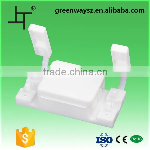 White Double Insulated Electrical Junction Boxes for 3 Way Terminal Block photo-3