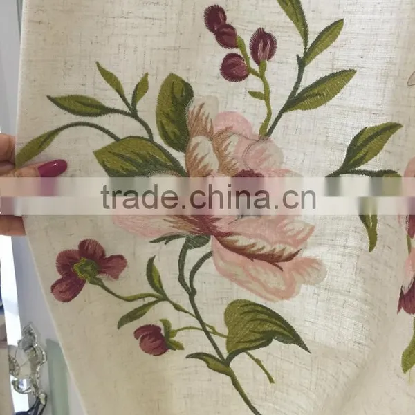 2015 New Design European High-grade Jacquard Polyester Curtain photo-3