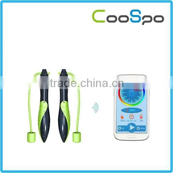 CooSpo Bluetooth 4.0 Work With IOS Devices Rope Skipping